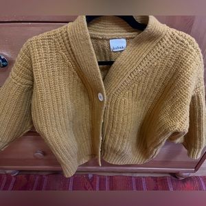 Babaa wool cardigan 3/4 sleeves